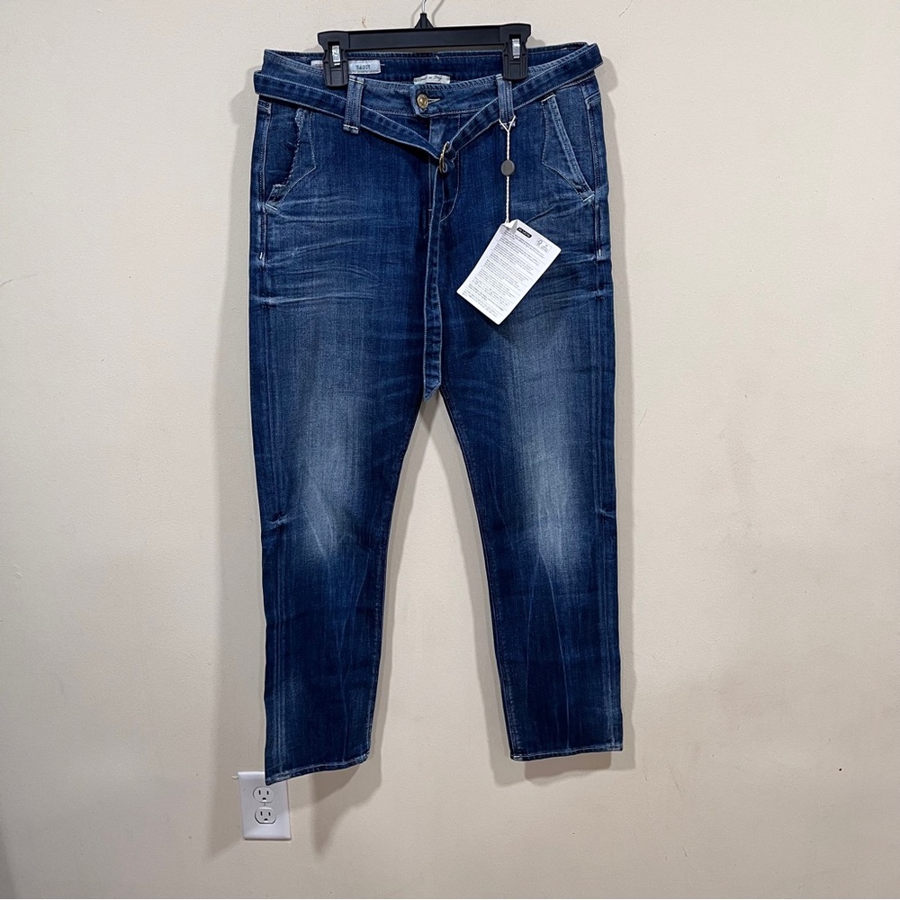 Cycle brand deep indigo jeans Firetrap Black seal Dropped Crouch Supacarrot SZ27
